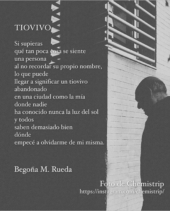 Colaboración # TIOVIVO de Begoña M. Rueda (foto de chemistrip)