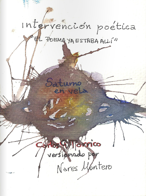 EL POEMA YA ESTABA ALLÍ de Nares Montero