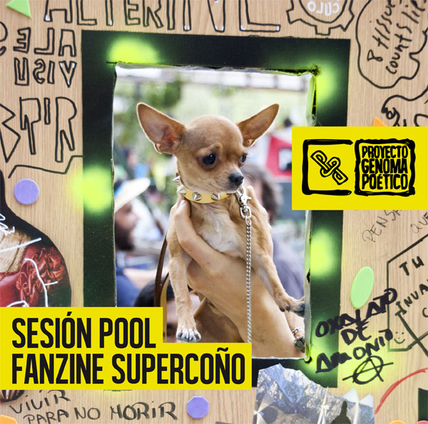 Sesión Pool con Supercoño fanzine.