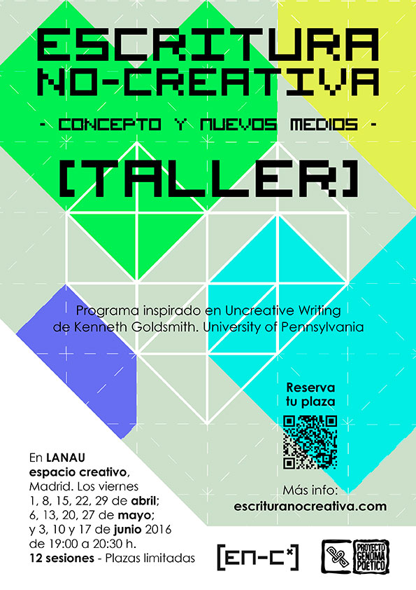 ESCRITURA NO-CREATIVA [TALLER]