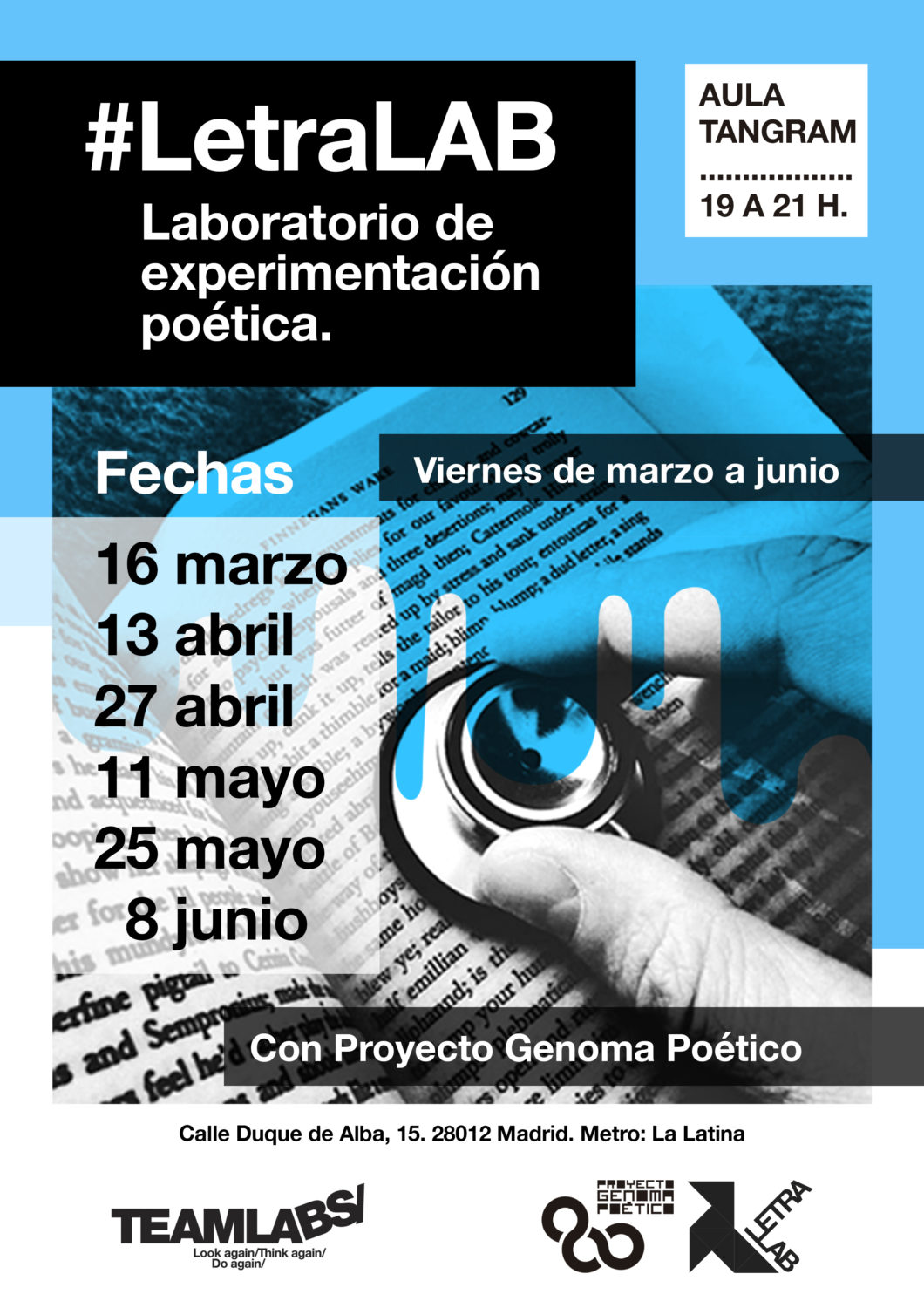 #LetraLAB / Teamlabs (marzo-junio 2018)