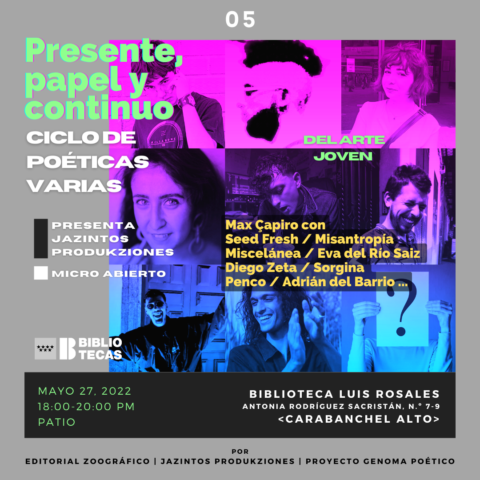 27 de mayo, presenta Jazintos Produkziones